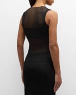 Image 5 of 7: SIMKHAI Oakley Bralette Plise Knit Tank Top