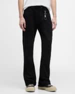 Image 2 of 5: PRPS Men's Vegan Leather Flare Pants