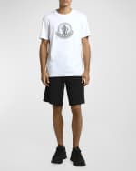 Image 2 of 6: Moncler Men's Scratch Logo T-Shirt