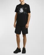 Image 2 of 6: Moncler Men's Mountain Logo-Print T-Shirt
