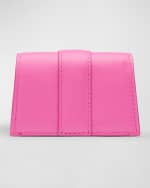 Image 4 of 5: Jacquemus Le Porte Bambino Leather Wristlet