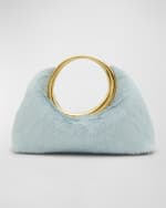 Image 1 of 6: Jacquemus Le Petit Calino Pony Hair Top-Handle Bag