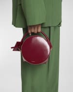 Image 3 of 6: Jacquemus Le Vanito Patent Top-Handle Bag