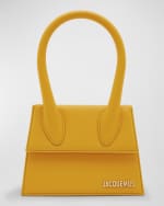 Image 1 of 6: Jacquemus Le Chiquito Moyen Top-Handle Bag
