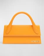 Image 1 of 4: Jacquemus Le Chiquito Long Leather Top-Handle Bag