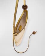 Image 3 of 4: Jacquemus Le Bisou Perle Striped Shoulder Bag