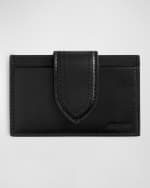 Image 3 of 5: Jacquemus Le Compact Bambino Leather Wallet