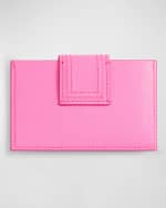 Image 2 of 2: Jacquemus Le Porte Carte Bambino Card Holder