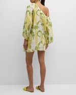 Image 3 of 6: BERNADETTE Raquel Linen Short Dress