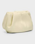 Image 4 of 6: Burberry Rose Leather Clutch Bag with Chain Strap