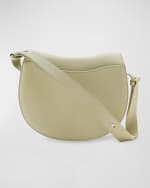 Image 4 of 5: Burberry Rocking Horse Leather Saddle Crossbody Bag