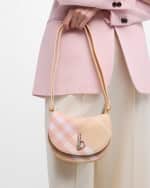 Image 2 of 6: Burberry Rocking Horse Check Shoulder Bag