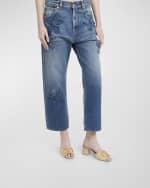 Image 2 of 6: Valentino Garavani VLogo Medallion Raffia Slide Sandals