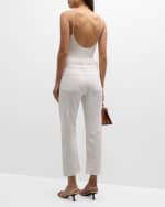 Image 3 of 6: AGOLDE 90s Crop Mid-Rise Loose Straight Jeans