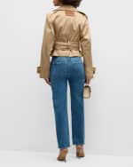 Image 3 of 6: PAIGE Sarah Straight Ankle Jeans