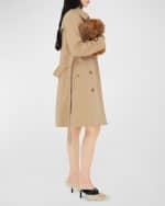 Image 4 of 4: Burberry Chelsea Belted Double-Breasted Trench Coat