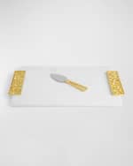 Image 1 of 5: Michael Aram Heart Cheeseboard with Spreader