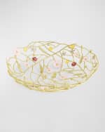 Image 1 of 4: Michael Aram Wildflowers Centerpiece Bowl