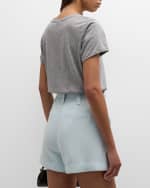 Image 4 of 6: Cinq a Sept Bonjour Y'all Short-Sleeve T-Shirt