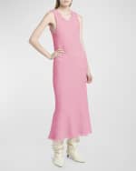 Image 5 of 7: Jil Sander Raw-Edge Boucle Knit Tank Top