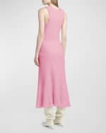 Image 3 of 6: Jil Sander Boucle Knit Fit-&-Flare Midi Skirt