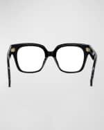 Image 5 of 5: Loewe Anagram Acetate Square Glasses