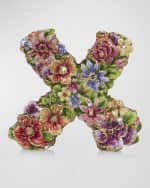 Image 2 of 3: Jay Strongwater Floral Kisses Objet