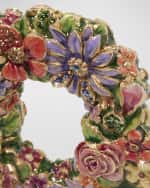 Image 3 of 3: Jay Strongwater Floral Hugs Objet