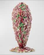 Image 4 of 4: Jay Strongwater Floral Heart Objet