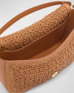 Image 5 of 6: Valentino Garavani Alltime VLOGO Crochet Shoulder Bag