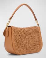 Image 4 of 6: Valentino Garavani Alltime VLOGO Crochet Shoulder Bag