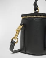 Image 5 of 5: Valentino Garavani Loco VLOGO Leather Vanity Case