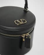 Image 5 of 5: Valentino Garavani VLOGO Leather Jewelry Box