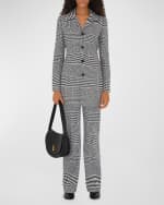 Image 2 of 5: Burberry Rocking Horse Leather Saddle Shoulder Bag