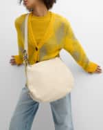 Image 3 of 6: Burberry Knight Zip Leather Shoulder Bag