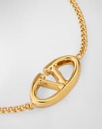 Image 4 of 5: Valentino Garavani V-Logo Chain Bracelet