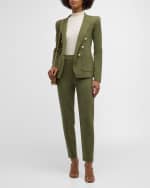 Image 5 of 6: L'Agence Saskia Straight Knit Pants