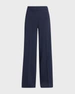 Image 1 of 6: Kobi Halperin Gissel Mid-Rise Straight-Leg Pants