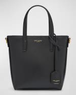 Image 1 of 6: Saint Laurent Toy Leather Shopping Tote Bag