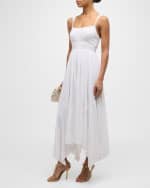 Image 5 of 6: Ramy Brook August Pleated Handkerchief Dress