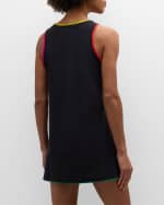 Image 4 of 6: Karla Colletto Remi Round-Neck Mini Dress