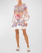 Image 1 of 3: Camilla Dutch is Life A-Line Frill Mini Dress