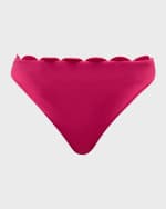 Image 1 of 5: Ramy Brook Amani Scallop Bikini Bottoms
