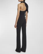Image 3 of 6: Jacquemus Apollo Pintuck Flare Pants