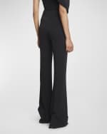 Image 4 of 6: Jacquemus Apollo Pintuck Flare Pants
