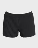 Image 1 of 6: Jacquemus Pleated Knit Shorts