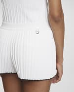 Image 6 of 6: Jacquemus Pleated Knit Shorts