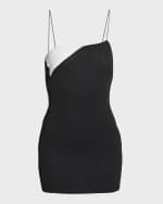 Image 1 of 5: Jacquemus La Mini Robe Aro Mini Dress