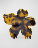 Image 2 of 3: Lele Sadoughi Lily Tortoise Claw Clip