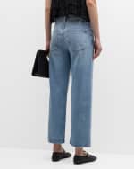 Image 4 of 6: AGOLDE Harper Wide-Leg Crop Jeans